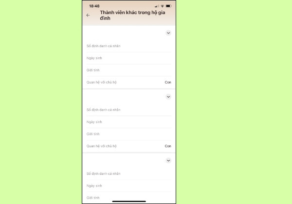 Cách tra cứu mã định danh điện tử cho trẻ em qua ứng dụng VNeID bước 4 Cách tra cứu mã định danh điện tử cho trẻ em qua ứng dụng VNeID bước 4