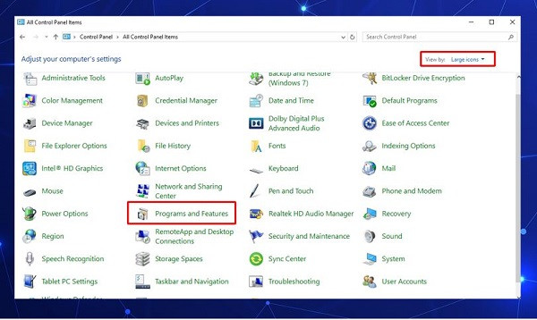 Cài đặt Net Framework cách 1 bước 2