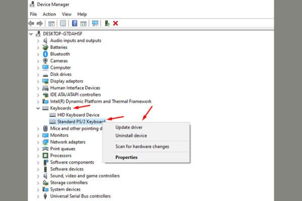 Laptop Dell Bị Lỗi Bàn Phím