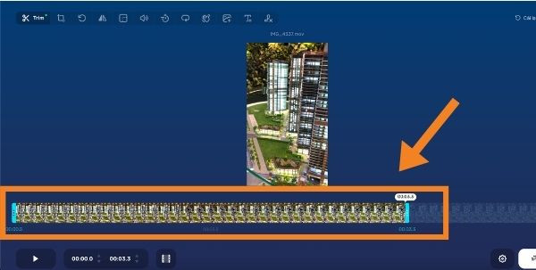 Cắt video online bằng Online Video Cutter bước 2