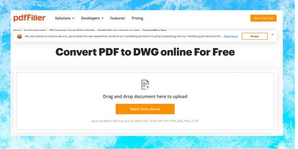 Chuyển file từ PDF sang DWG