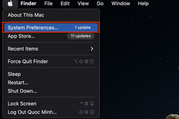 Màn hình Macbook bị chớp