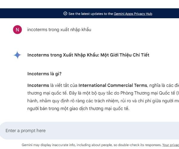 Dùng Gemini để tìm kiếm thông tin nhanh hơn 