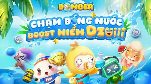 bomber - Khám phá Bomber VNG - Trò chơi đặt bom nước phiêu lưu đỉnh trên Mobile Fastcare-bomber-vng-3