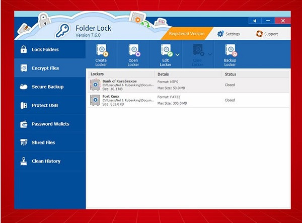 Folder Lock