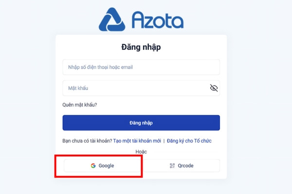 Đăng ký bằng tài khoản Gmail&nbsp;B2