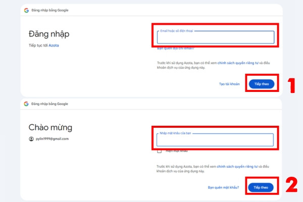 Đăng ký bằng tài khoản Gmail&nbsp;B3