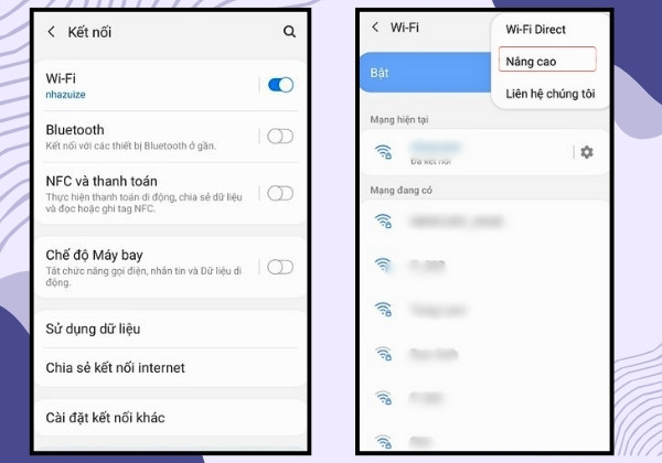 Cách cài đặt ưu tiên mạng Wifi