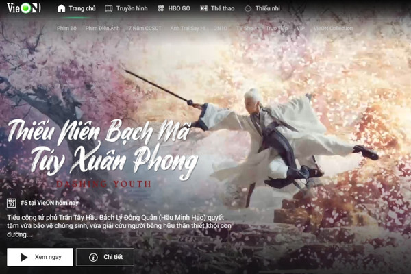 Hướng dẫn cách xem VieOne miễn phí trên điện thoại bước 1 Hướng dẫn cách xem VieOne miễn phí trên điện thoại bước 1