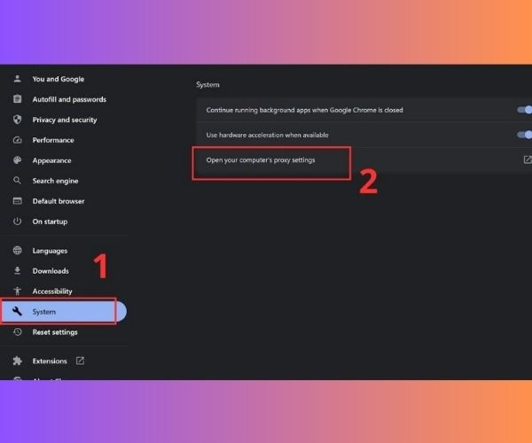 Hướng dẫn cài đặt Free Proxy cho Chrome bước 2