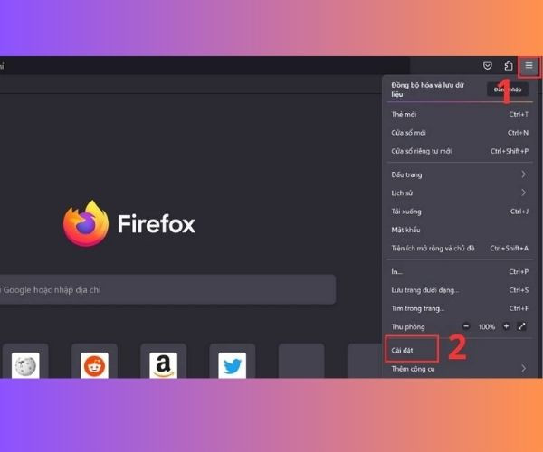 Hướng dẫn cài đặt Free Proxy cho Firefox bước 1