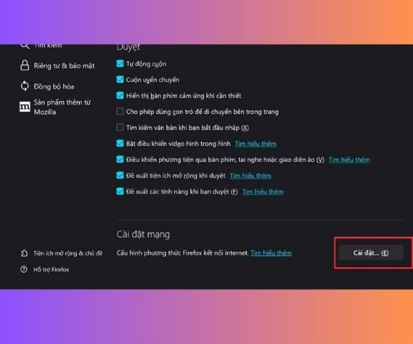 Hướng dẫn cài đặt Free Proxy cho Firefox bước 2