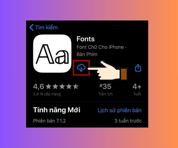 Cách đổi phông chữ trên iPhone