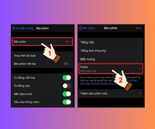 Cách đổi phông chữ trên iPhone