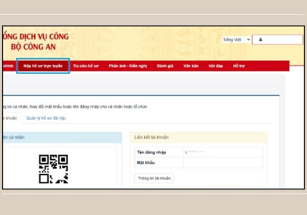 Hướng dẫn chi tiết cách thay đổi thông tin Passport online bước 4