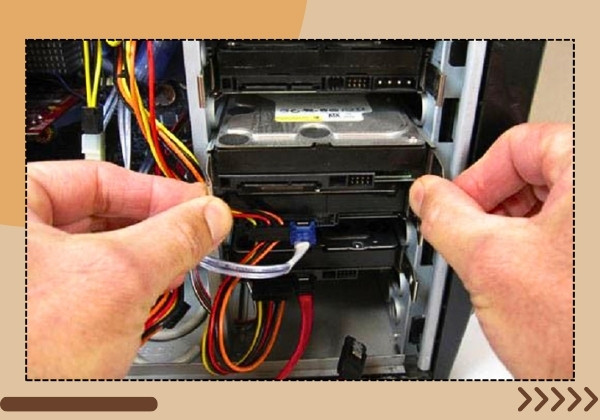 Hướng dẫn lắp thêm ổ cứng cho PC đơn giản nhất bước 4 Hướng dẫn lắp thêm ổ cứng cho PC đơn giản nhất bước 4