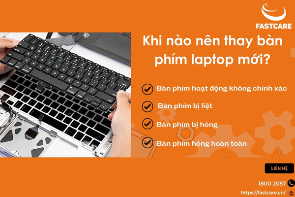 Giá thay bàn phím Laptop