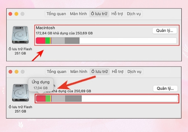 Check cấu hình Macbook