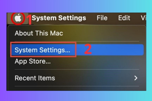 Kiểm tra tài khoản iCloud và pass Bios MacBook bước 1