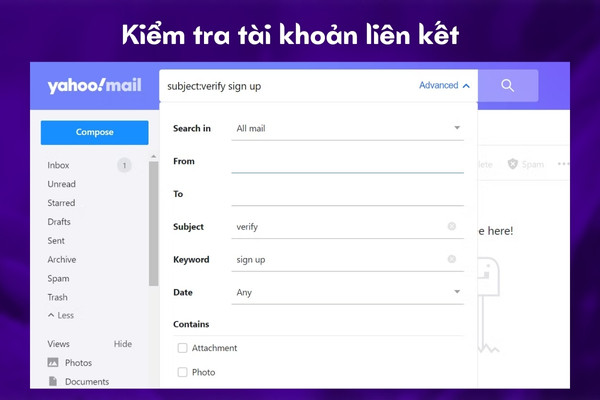 Khôi phục email đã xóa vĩnh viễn trong yahoo