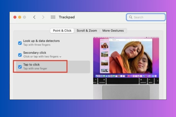 Kiểm tra Trackpad và bàn phím bước 3
