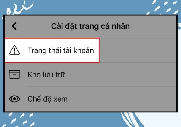 Kiểm tra tài khoản Facebook của mình có nhận được cảnh báo từ Facebook B3