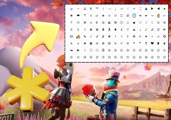 Kí Tự Đặc Biệt PUBG