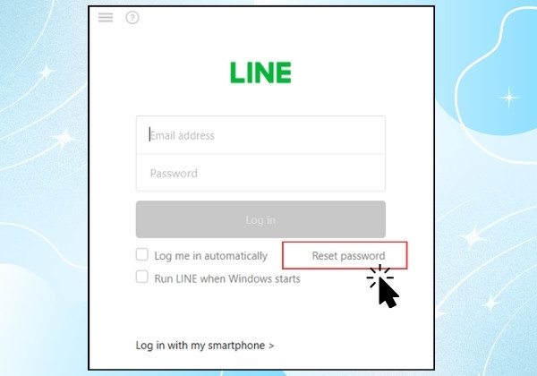 Lấy lại Line khi mất số điện thoại bằng Gmail B2 Lấy lại Line khi mất số điện thoại bằng Gmail B2