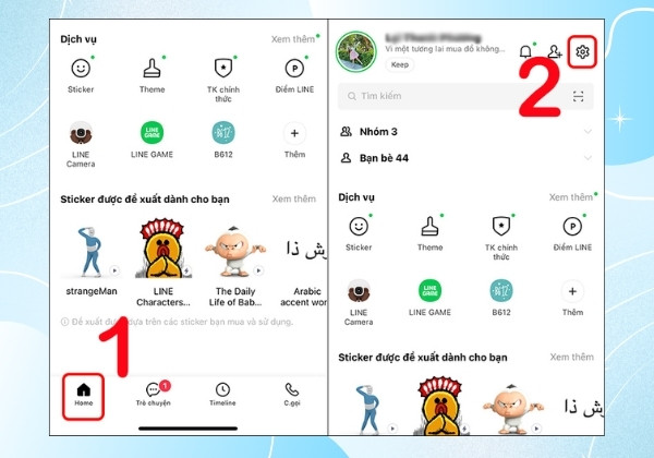 Lấy lại Line khi quên số điện thoại bằng Apple và Facebook B1 Lấy lại Line khi quên số điện thoại bằng Apple và Facebook B1