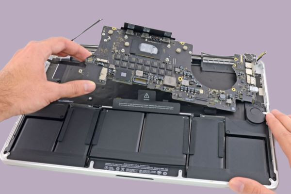 Màn hình MacBook bị ám hồng