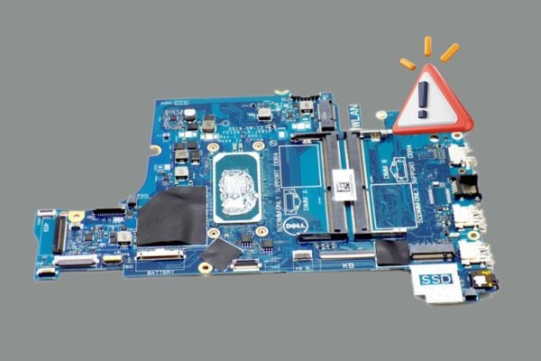 Lỗi nguồn trên main laptop Dell