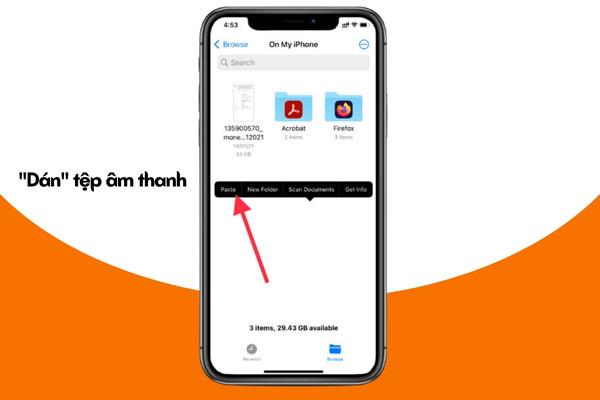 Tin nhắn âm thanh trên iPhone lưu ở đâu