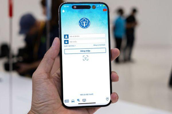 mở ứng dụng VssID
