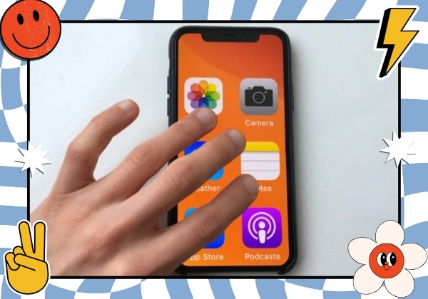 Mẹo khôi phục kích thước màn hình iPhone với 3 ngón tay Mẹo khôi phục kích thước màn hình iPhone với 3 ngón tay