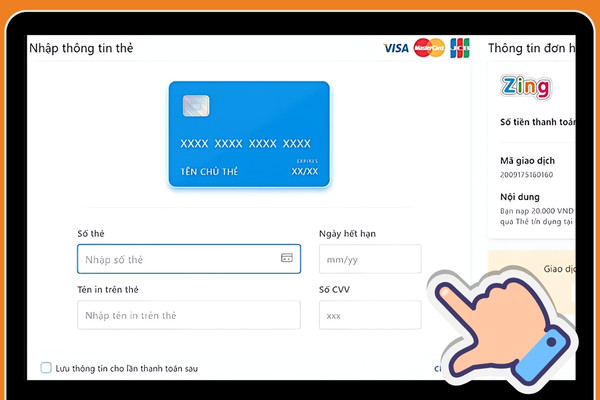 Nạp thẻ PUBG qua Visa/Mastercard