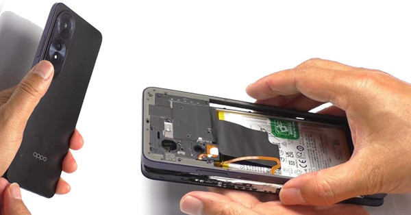 Nguyên nhân dẫn đến nắp lưng Oppo A60 bị hư