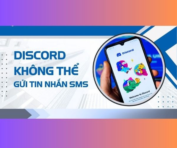 Discord không thể gửi tin nhắn SMS