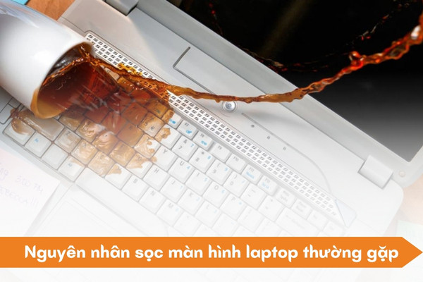 Bị sọc màn hình laptop Bị sọc màn hình laptop