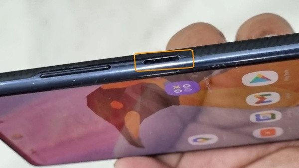 Nút nguồn S20 FE hư hỏng