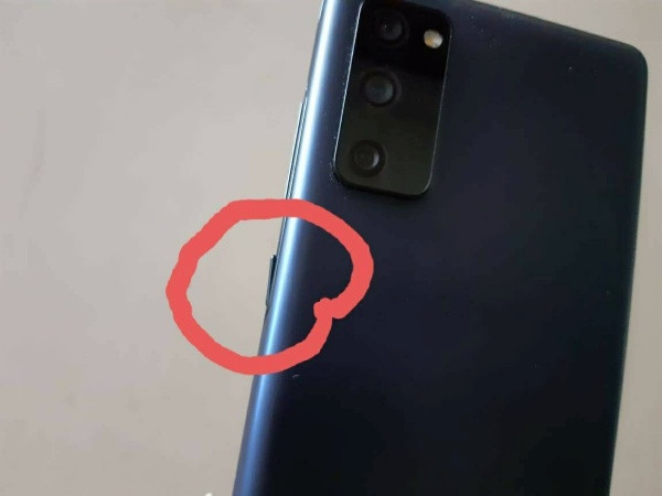 Nút nguồn Samsung S20 FE hư hỏng