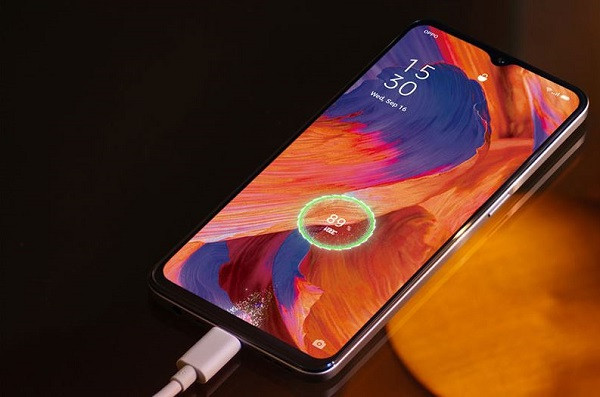 Oppo F17 chai pin