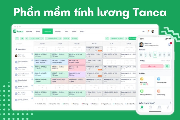 Phần mềm tính lương