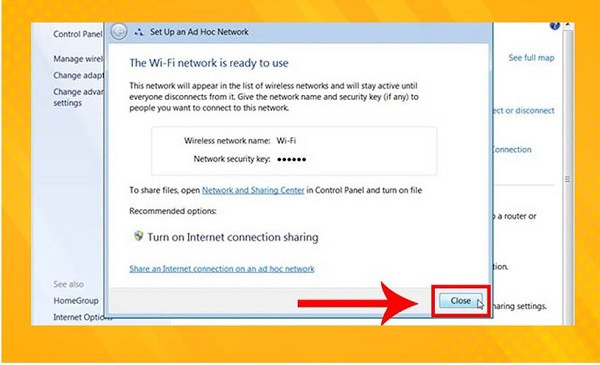 Phát wifi từ laptop win 7 b7