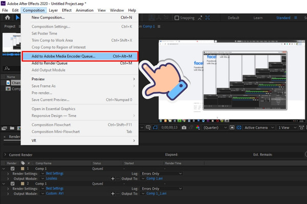 Render After Effect bị giật Render After Effect bị giật