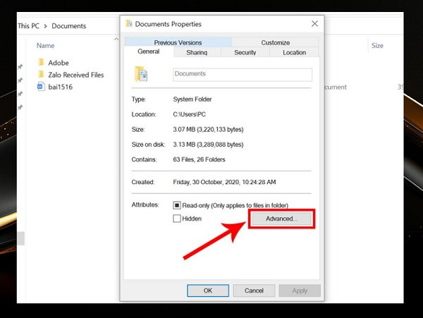 Sử dụng tính năng có sẵn trên hệ thống Windows B2