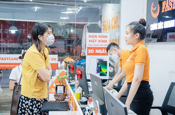 Sự hài lòng của khách là mục tiêu của FASTCARE
