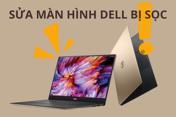 Sửa màn hình Dell bị sọc