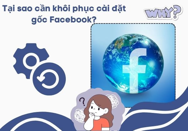 khôi phục cài đặt gốc Facebook
