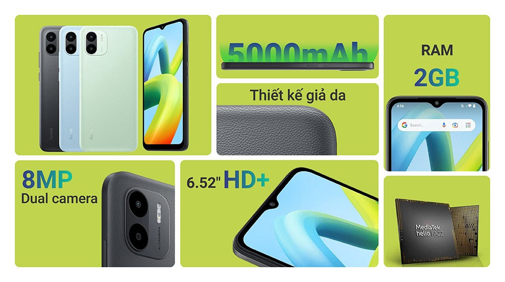 thay camera sau Xiaomi Redmi A1