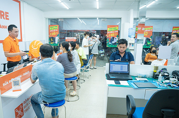 Thay loa trong Samsung A53 ở FASTCARE